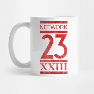 Network 23 Distressed Mug